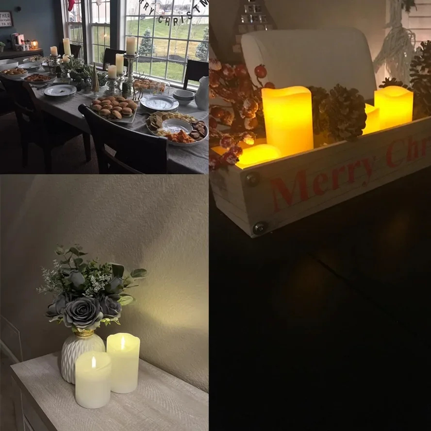 Flameless Flickering LED Candl - Wedding Power Supply recension och pris