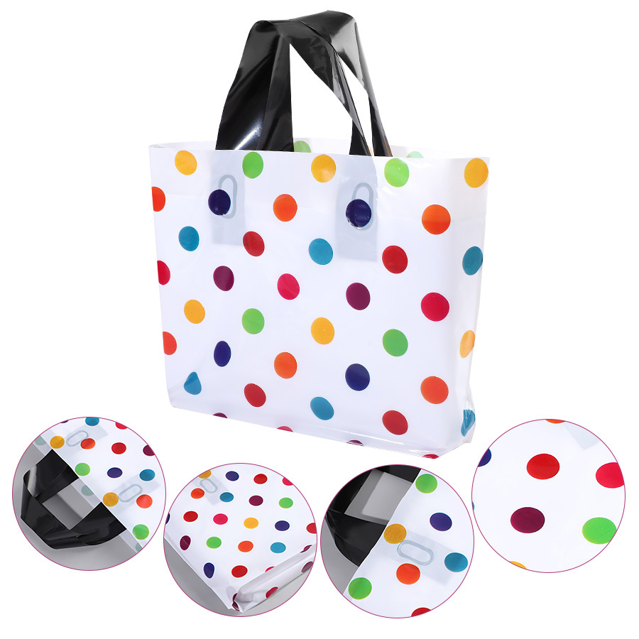 18Pcs Polka Dot Tote Bag Thick - Wedding/Event Supply Store recension och pris