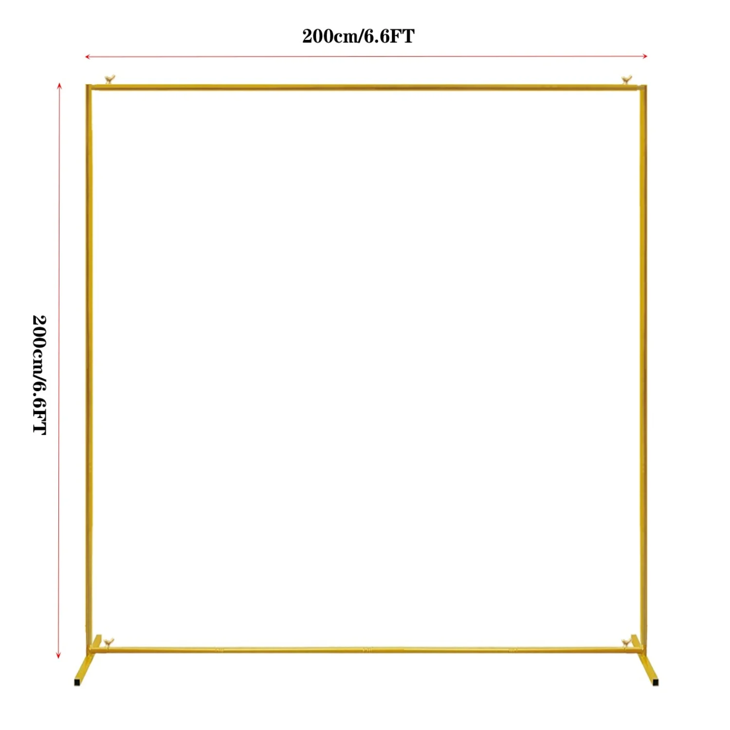 Gold Wedding Arches Square Bac - Wedding Balloon Arch recension och pris